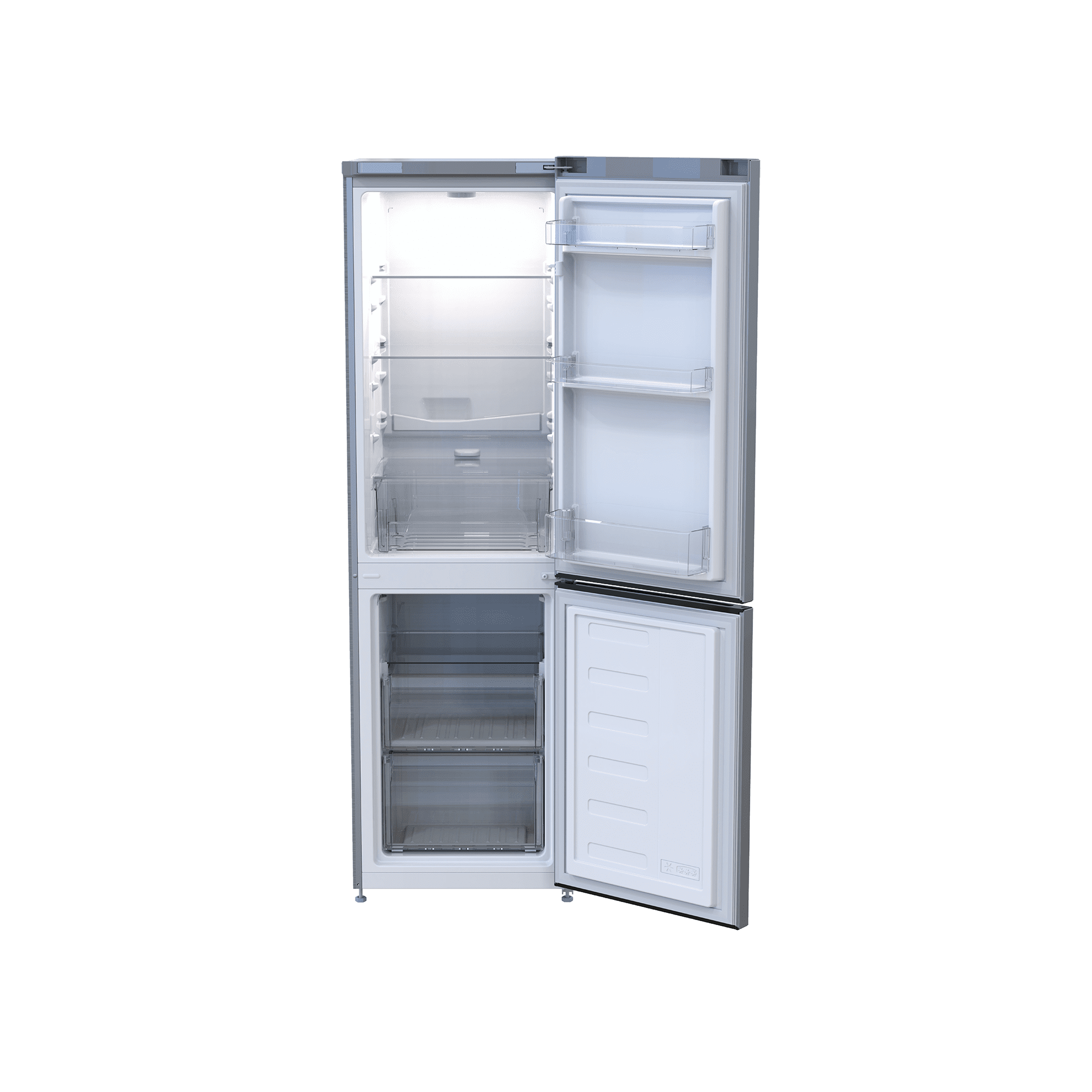 DEFY 50cm Fridge / Freezer EMB Metallic - Image 2