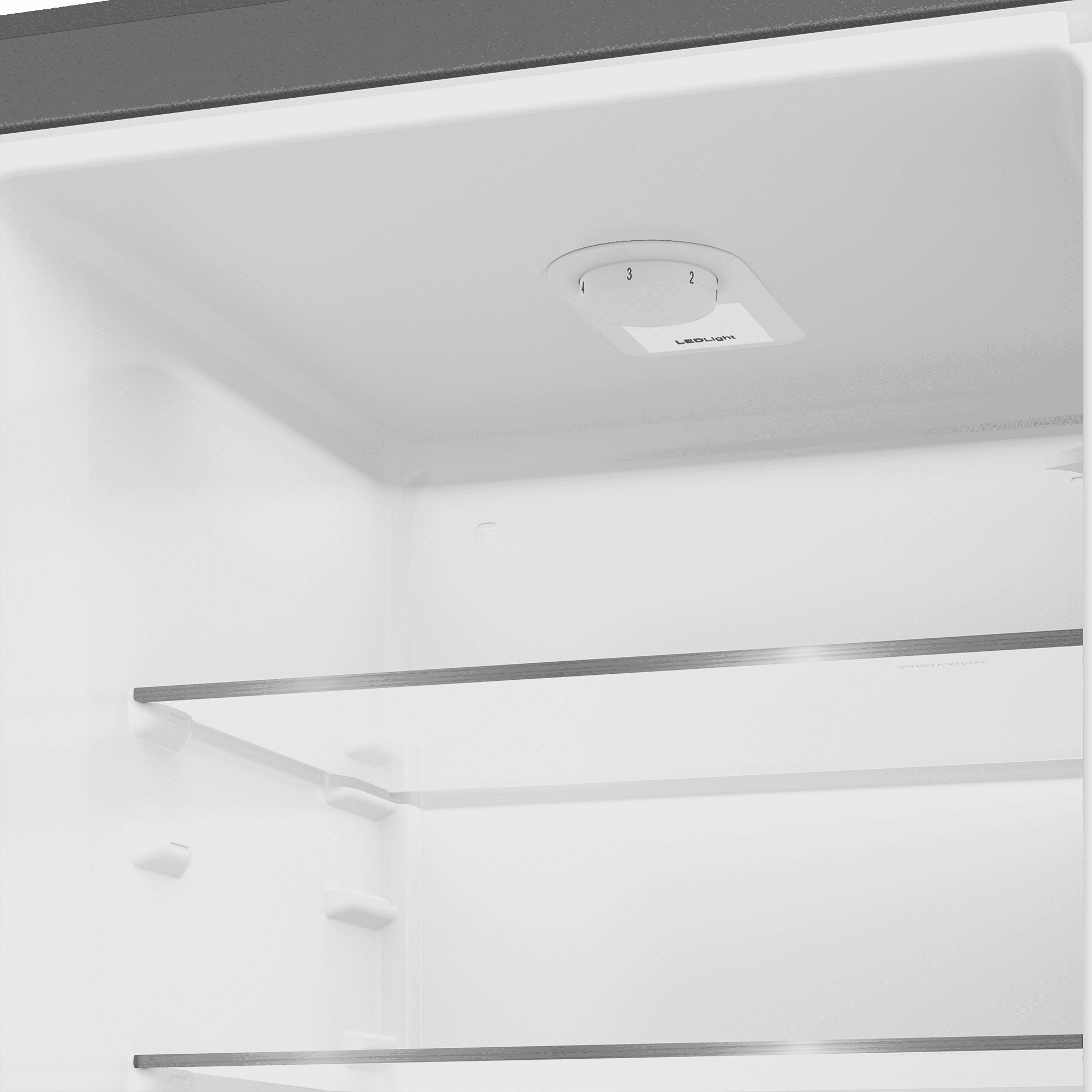 DEFY 54cm Fridge / Freezer Satin Metallic - Image 5