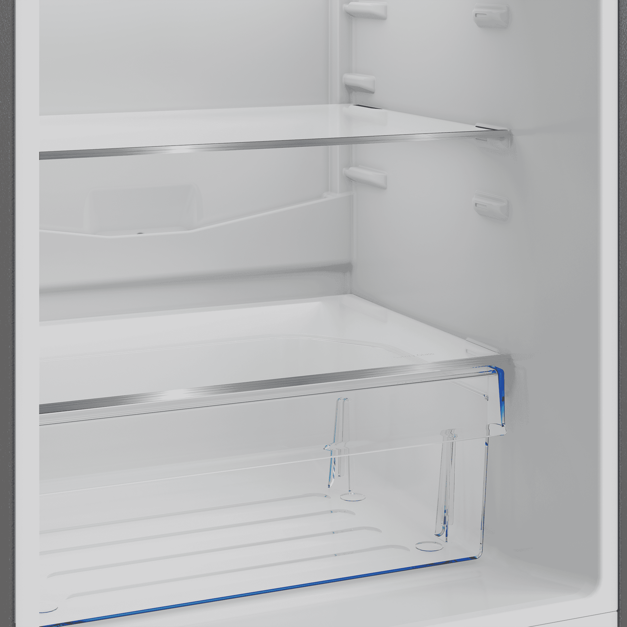 DEFY 54cm Fridge / Freezer Satin Metallic - Image 6