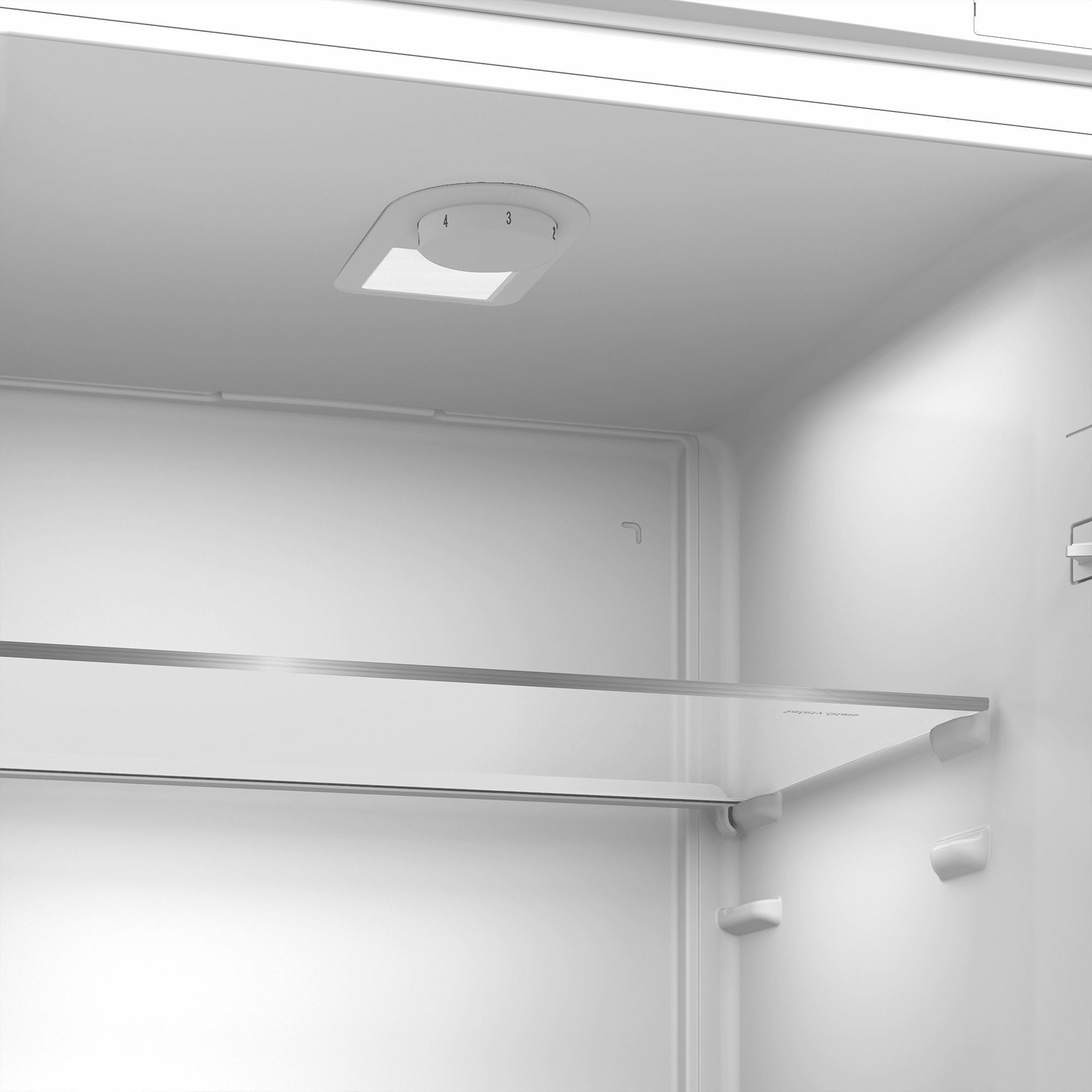 DEFY 60cm Fridge / Freezer White - Image 2