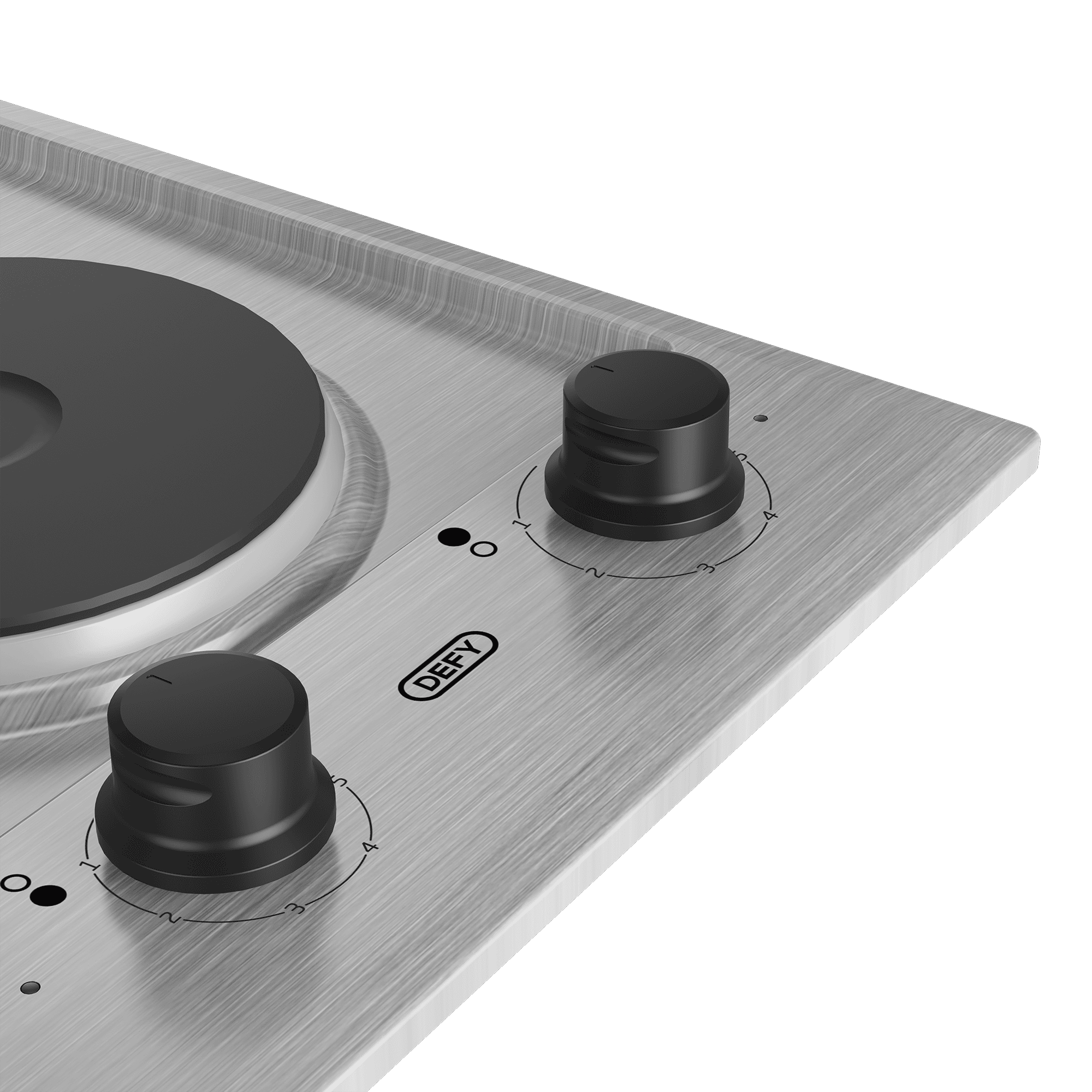 DEFY 30cm Domino Solid Hob Stainless steel - Image 4