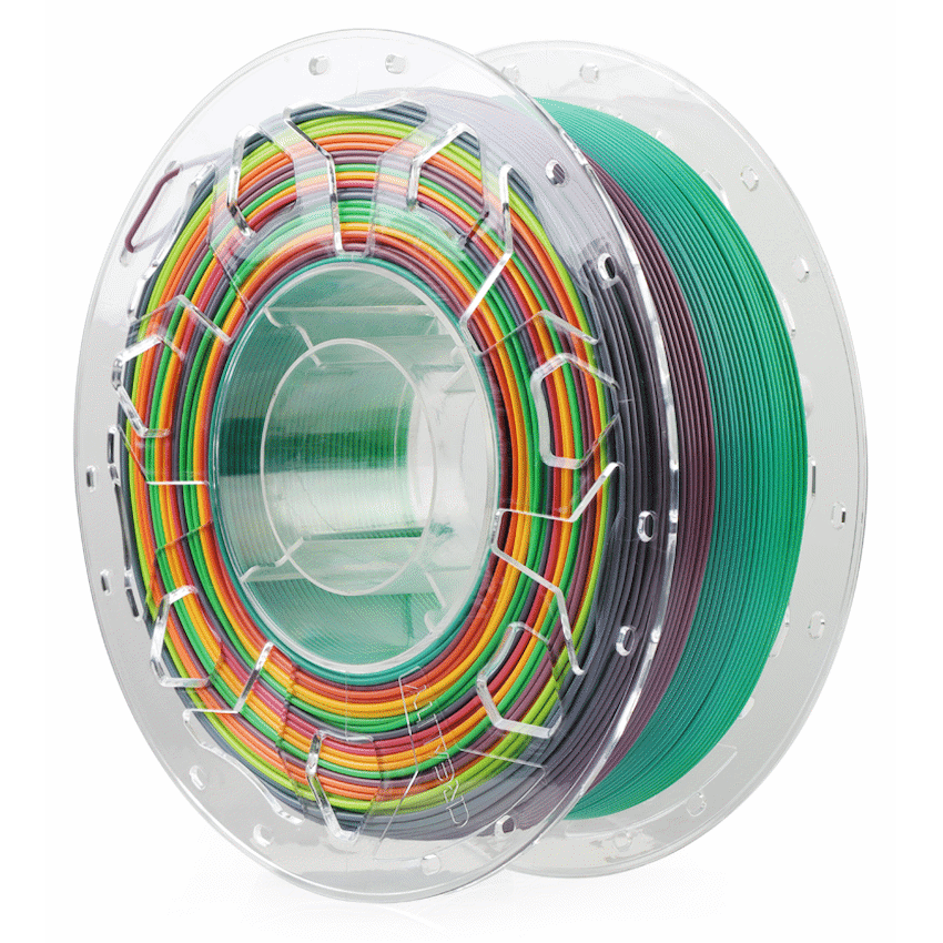 Creality CR-PLA Filament 1kg - Rainbow - Image 3