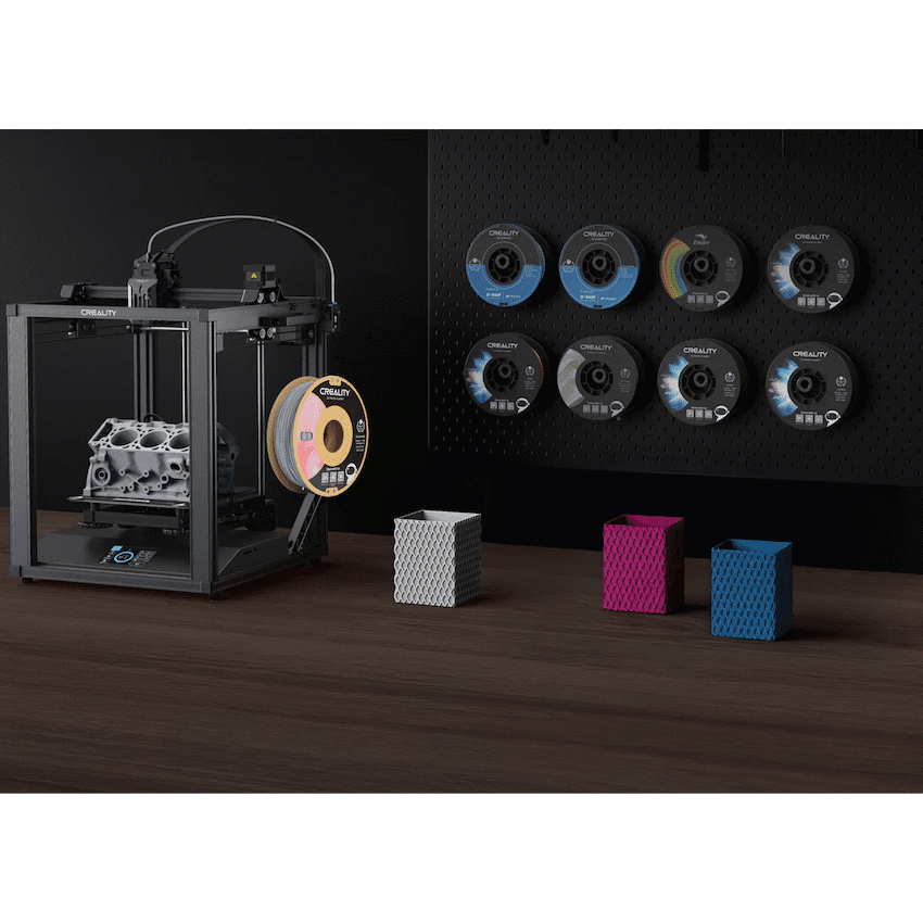 Creality CR-PLA Filament - Matte Grey 1kg - Image 3