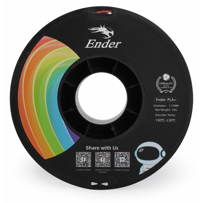 Creality Ender PLA+ Filament - Orange 1kg - Image 3