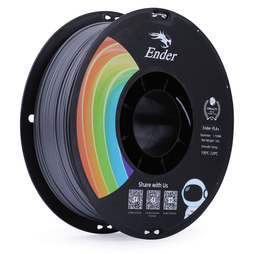 Creality Ender PLA+ Filament Grey 1Kg