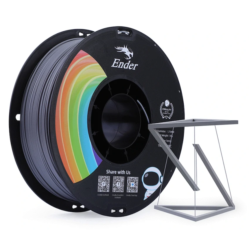 Creality Ender PLA+ Filament Grey 1Kg - Image 3