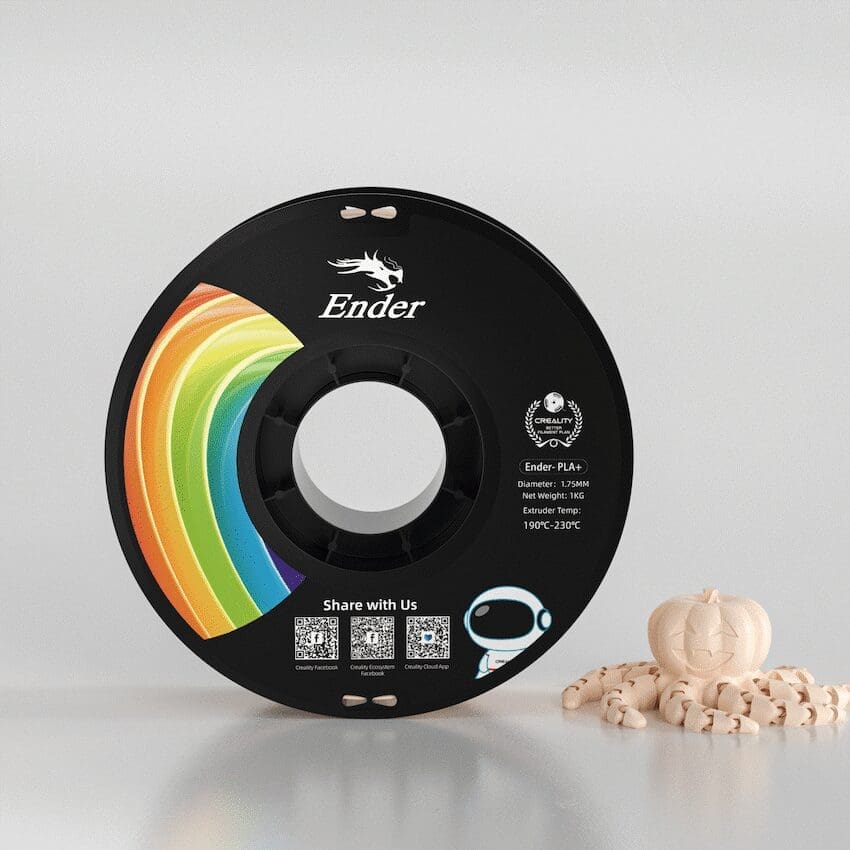 Creality Ender PLA+ Filament 1kg - Beige - Image 2