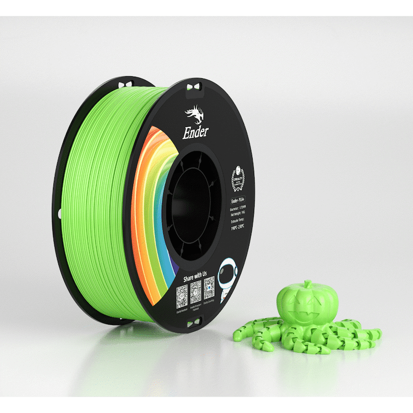 Creality Ender PLA+ Filament Apple Green 1Kg