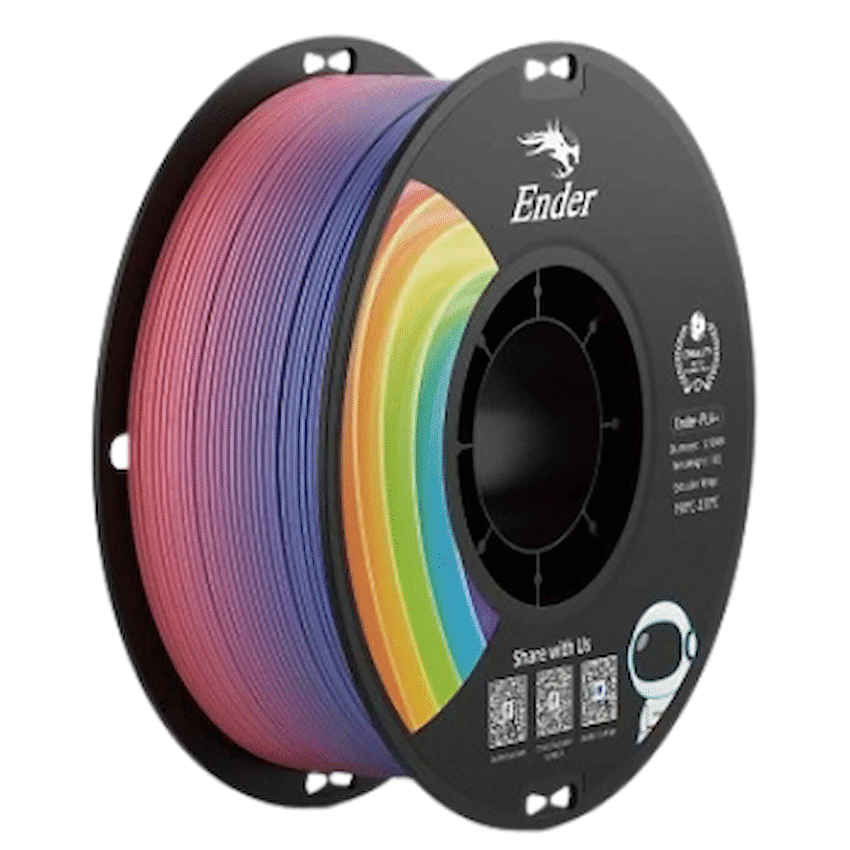 Creality Ender PLA+ Filament - Rainbow 1kg