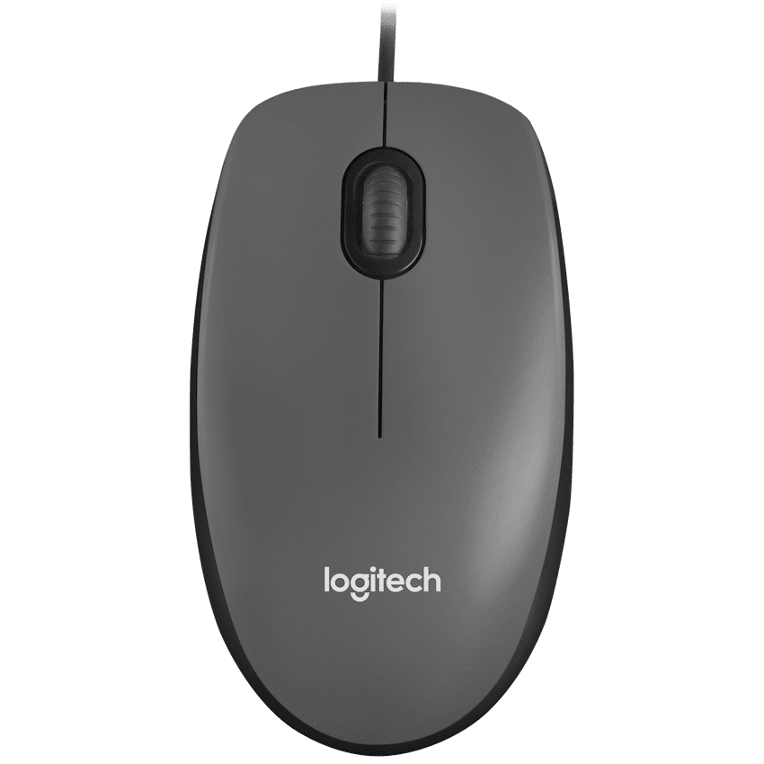 Logitech Logitech(R) M90 Wired Mouse - Grey
