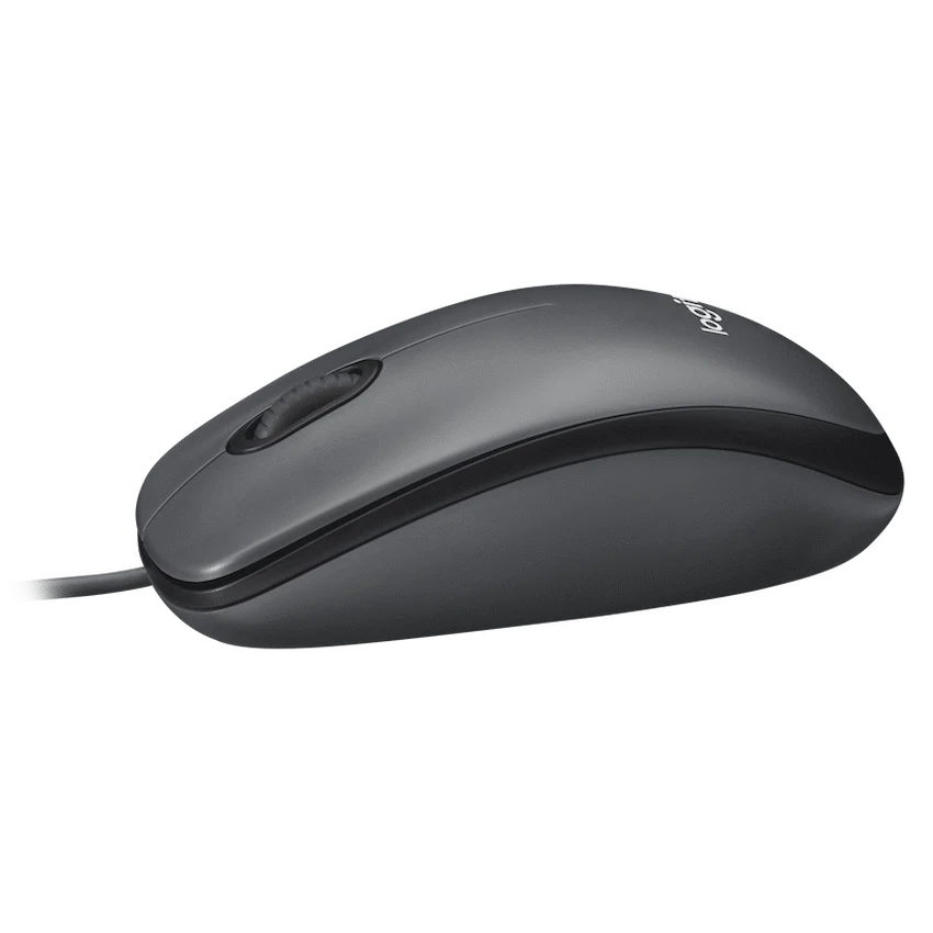 Logitech Logitech(R) M90 Wired Mouse - Grey - Image 3
