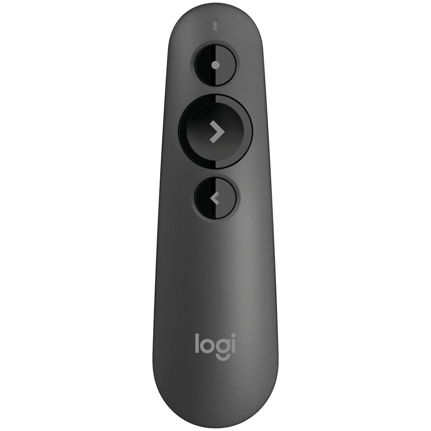 Logitech Logitech(R) R500s Laser Wireless Presentation Remote - Graphite