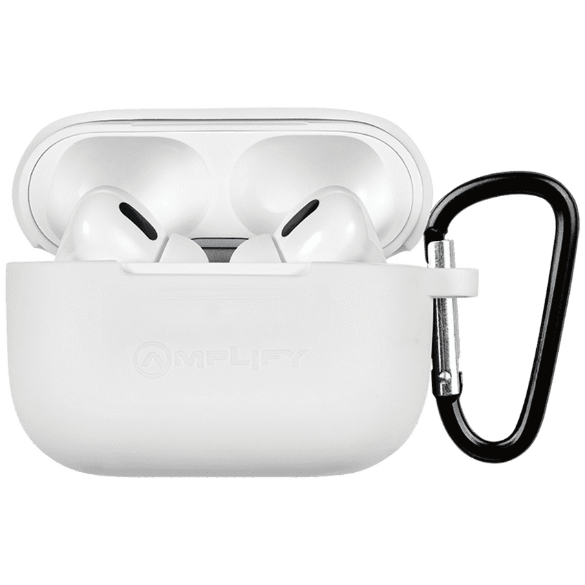 Amplify Note X Series TWS Earphones - White Case + White Cover - Image 2