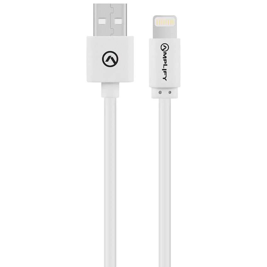 Amplify Lightning Charging Cable for iPhone & iPad (10W) - White