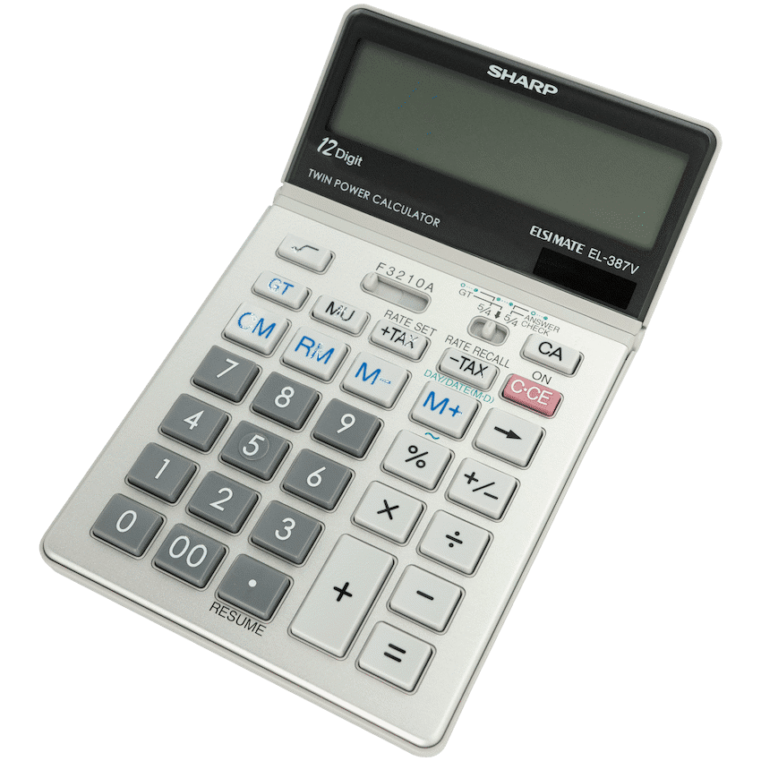 Sharp - EL387V Multi-Function Calculator - Image 2