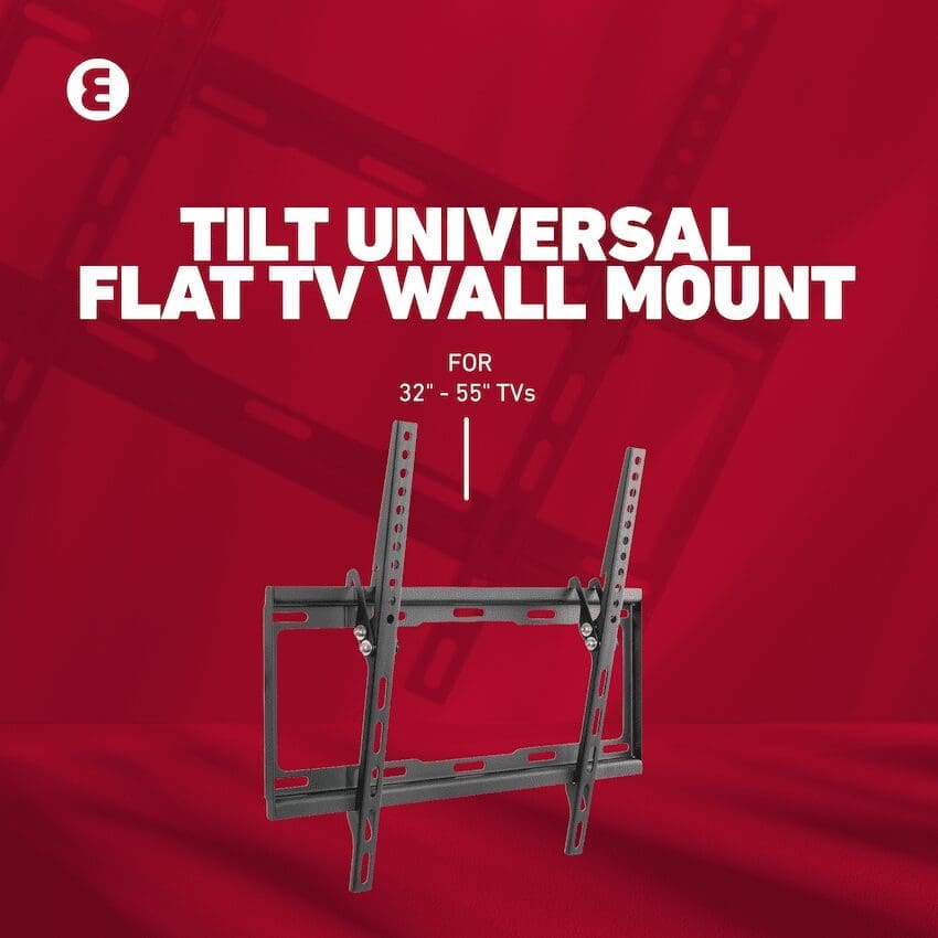 Ellies Solid series Tilt Tv Wall Mount For 32" - 55" TVs - Image 2