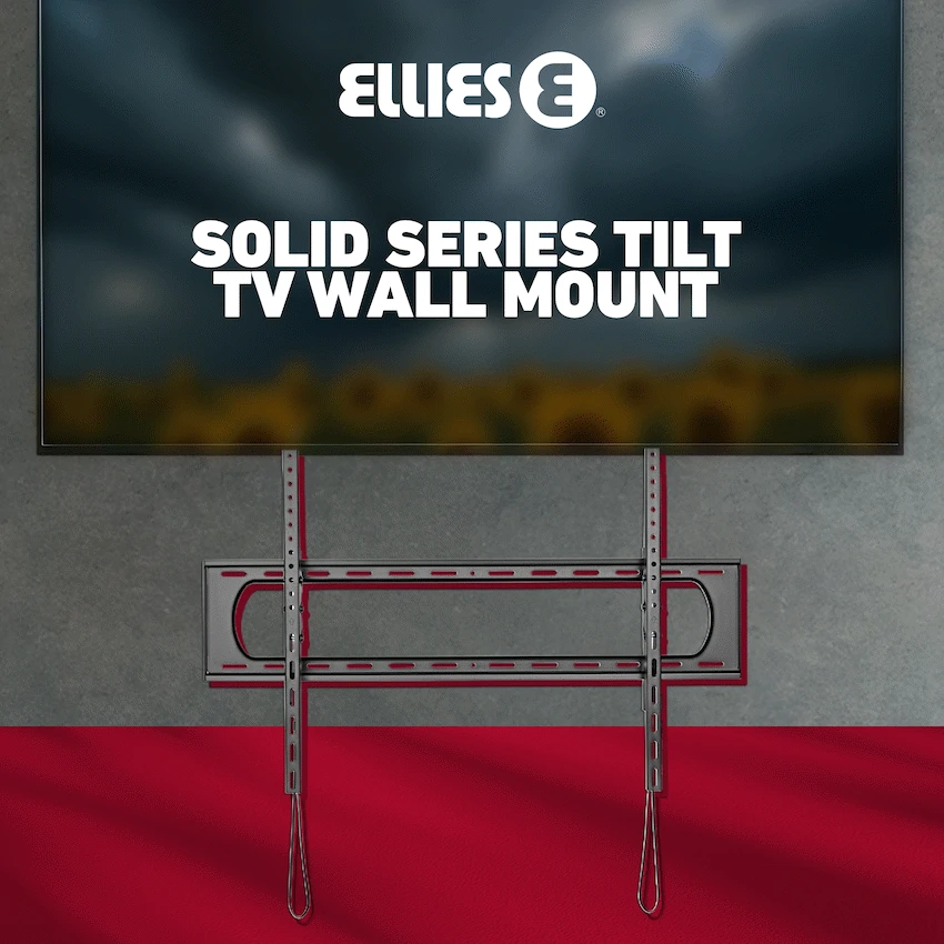 Ellies Solid Series Heavy Duty Tilt TV Wall Mount 60" - 120" TVs - Image 4