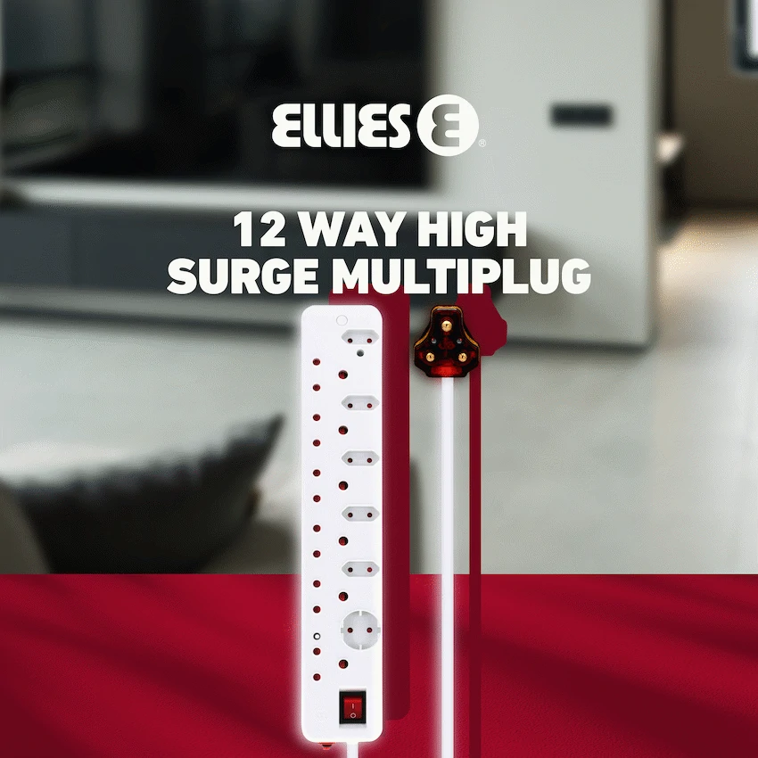 Ellies 12-Way High-Surge Multiplug 0.5m - Image 4