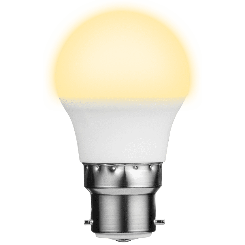 Ellies 5w G45 Residential Golfball Stick Bulb B22 WW