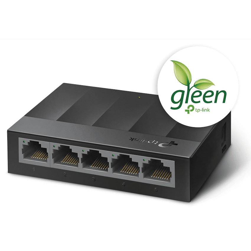 TP-LINK LiteWave LS1005G 5-Port Gigabit Desktop Switch