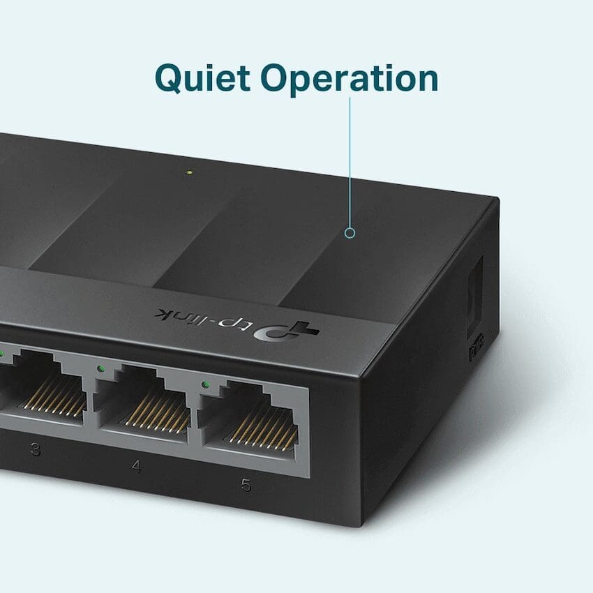 TP-LINK LiteWave LS1005G 5-Port Gigabit Desktop Switch - Image 3
