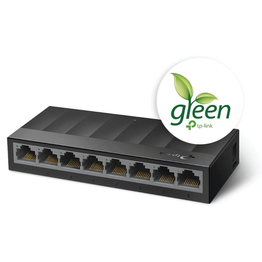 TP-LINK LS1008G LiteWave 8-Port Gigabit Desktop Switch