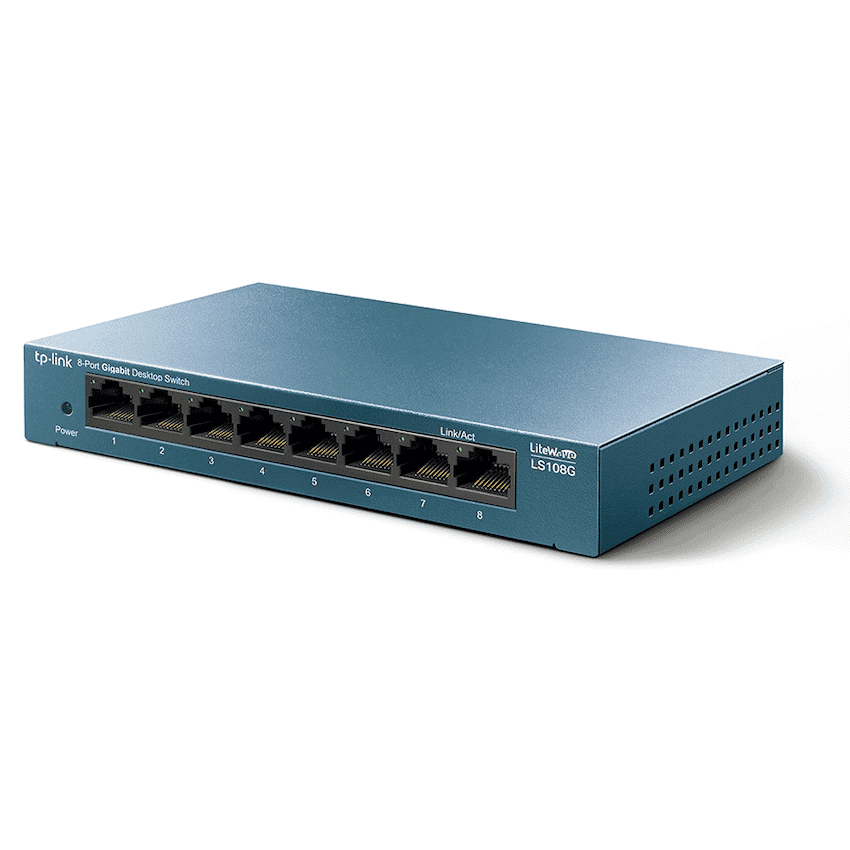 TP-LINK LS108G LiteWave 8-Port Gigabit Desktop Switch