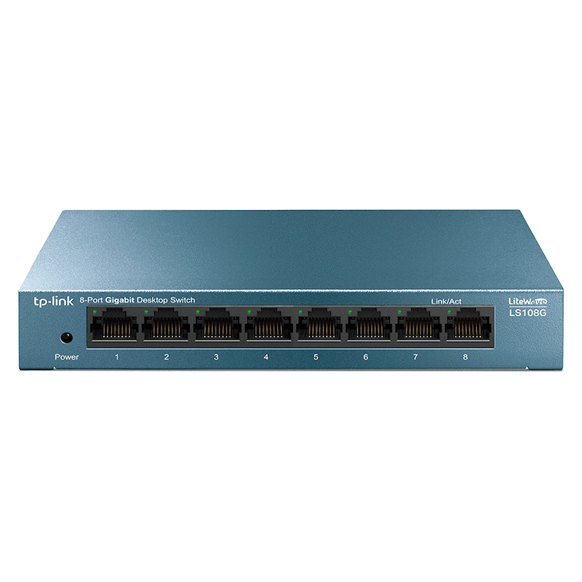 TP-LINK LS108G LiteWave 8-Port Gigabit Desktop Switch - Image 3