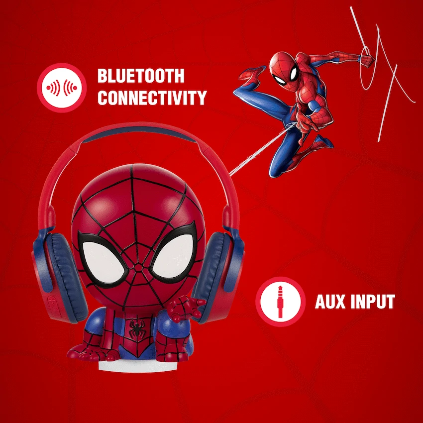 Disney - Spider-Man Soft Touch Light with Bluetooth Headphone Combo - Image 4