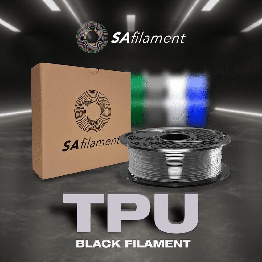 SA Filament TPU 95A Filament 500g - Grey - Image 2