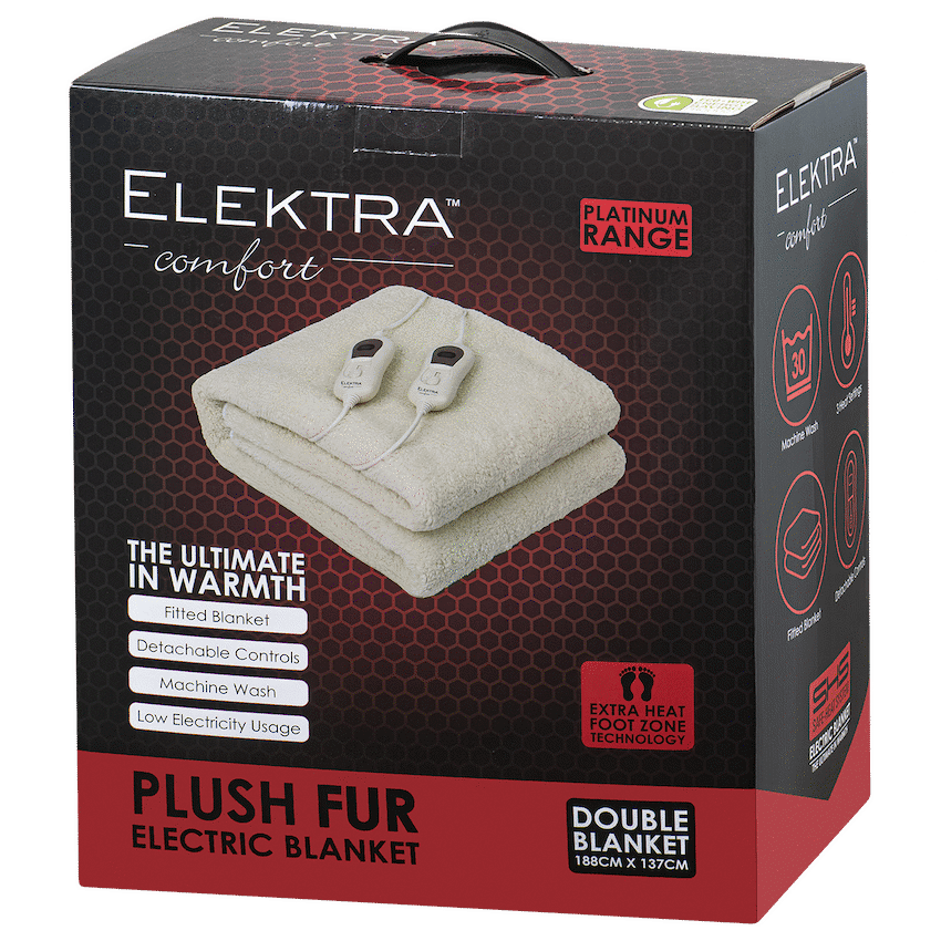 Elektra - E/CMFRT Electric Blanket Double (A/FUR) - Image 2
