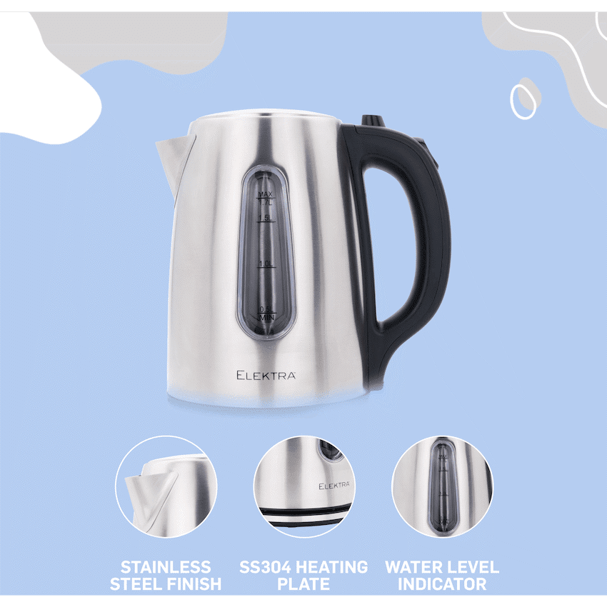 Elektra 1.7l Stainless Steel Kettle - Image 4