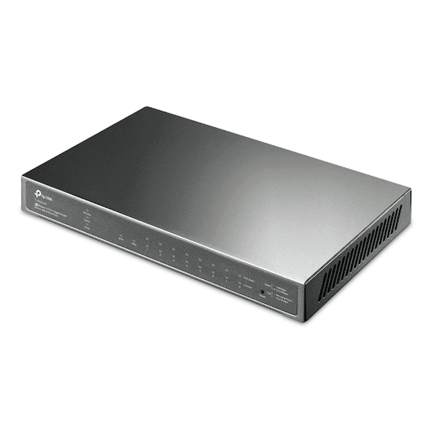 Omada - TP-Link SG2210P JetStream 10-Port Gigabit Smart Switch with 8-Port PoE+