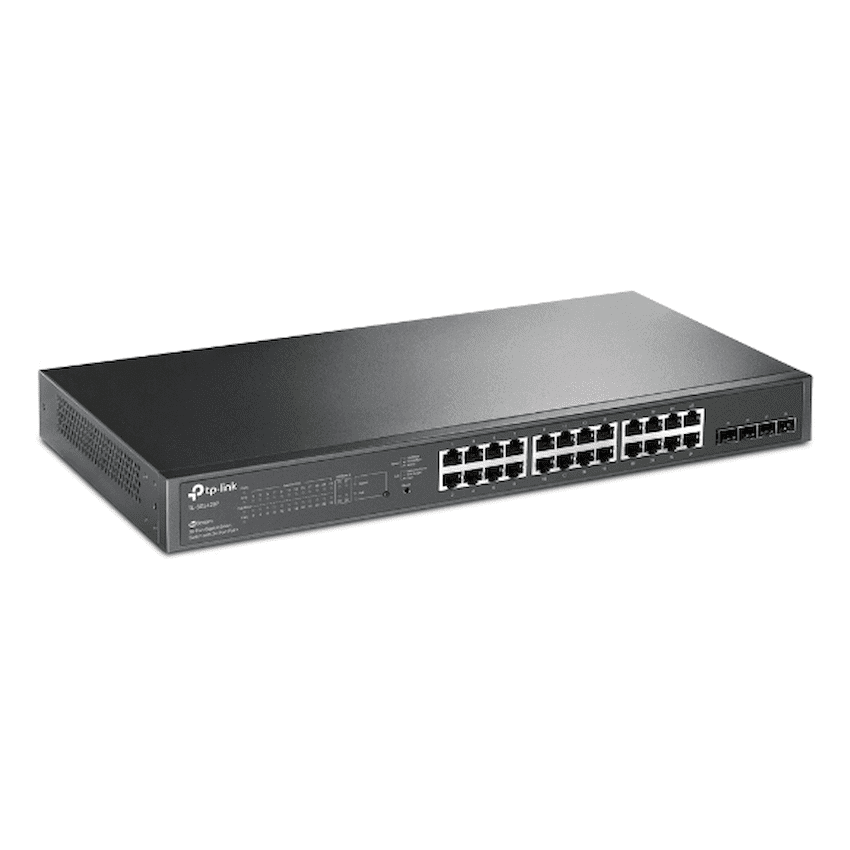 Omada - TP-Link SG2428P JetStream 28-Port Gigabit Smart Switch with 24-Port PoE+
