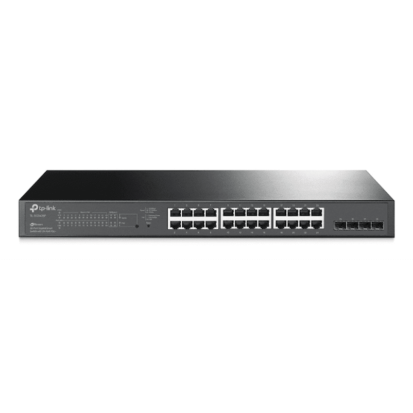 Omada - TP-Link SG2428P JetStream 28-Port Gigabit Smart Switch with 24-Port PoE+ - Image 2