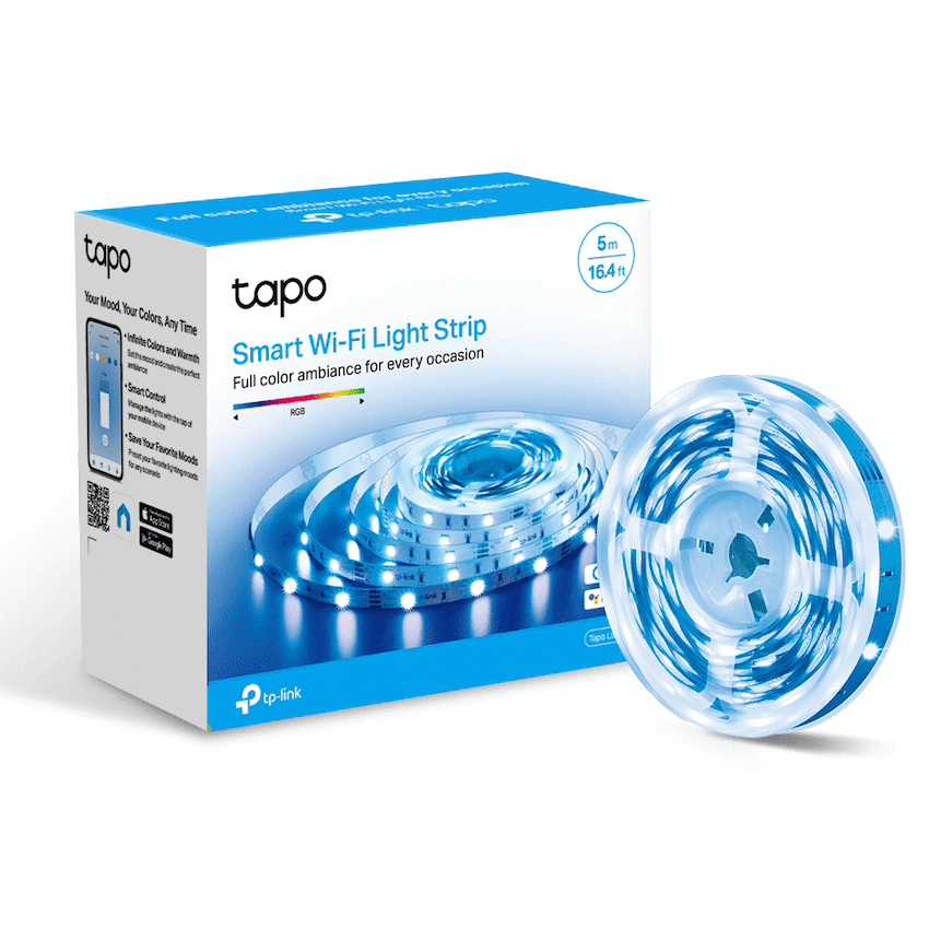 Tapo TP-Link Tapo L920-5 5m Smart Wi-Fi Light Strip - White - Image 2