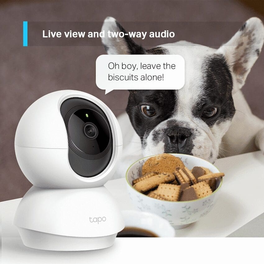 Tapo - TP-Link Tapo TC70 1080P Pan/Tilt Home Security Wi-Fi Camera - Image 3