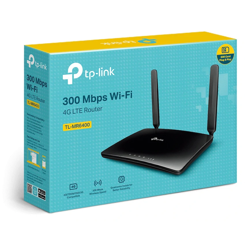 TP-LINK TL-MR6400 300Mbps Wireless N 4G LTE Router - Image 4
