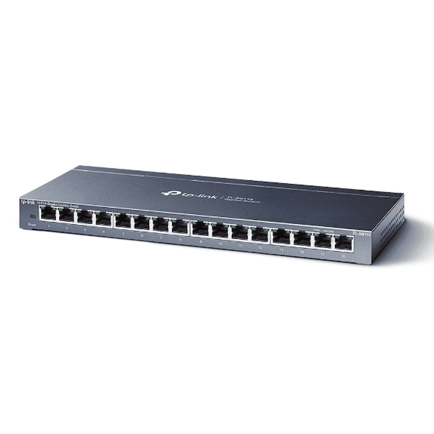 TP-LINK - TL-SG116 16-Port Gigabit Desktop Switch