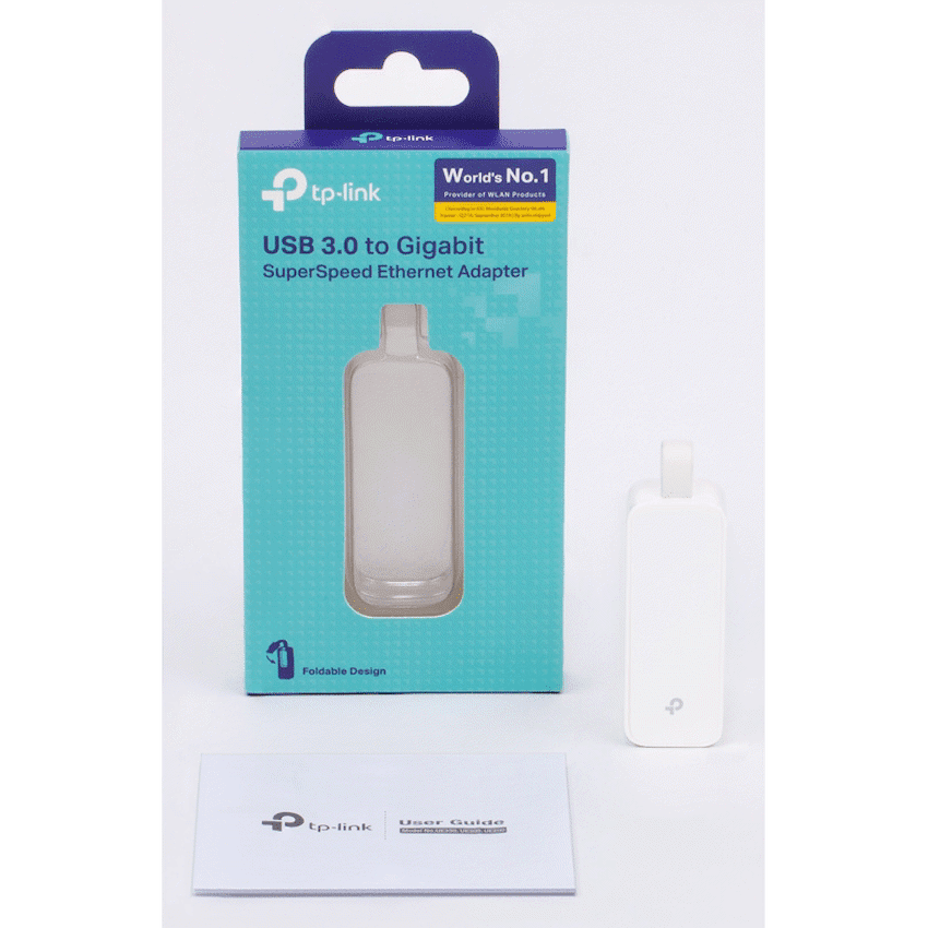 TP-LINK UE300 USB 3.0 to Gigabit Ethernet Network Adapter (1 USB 3.0 Connector) - Image 2