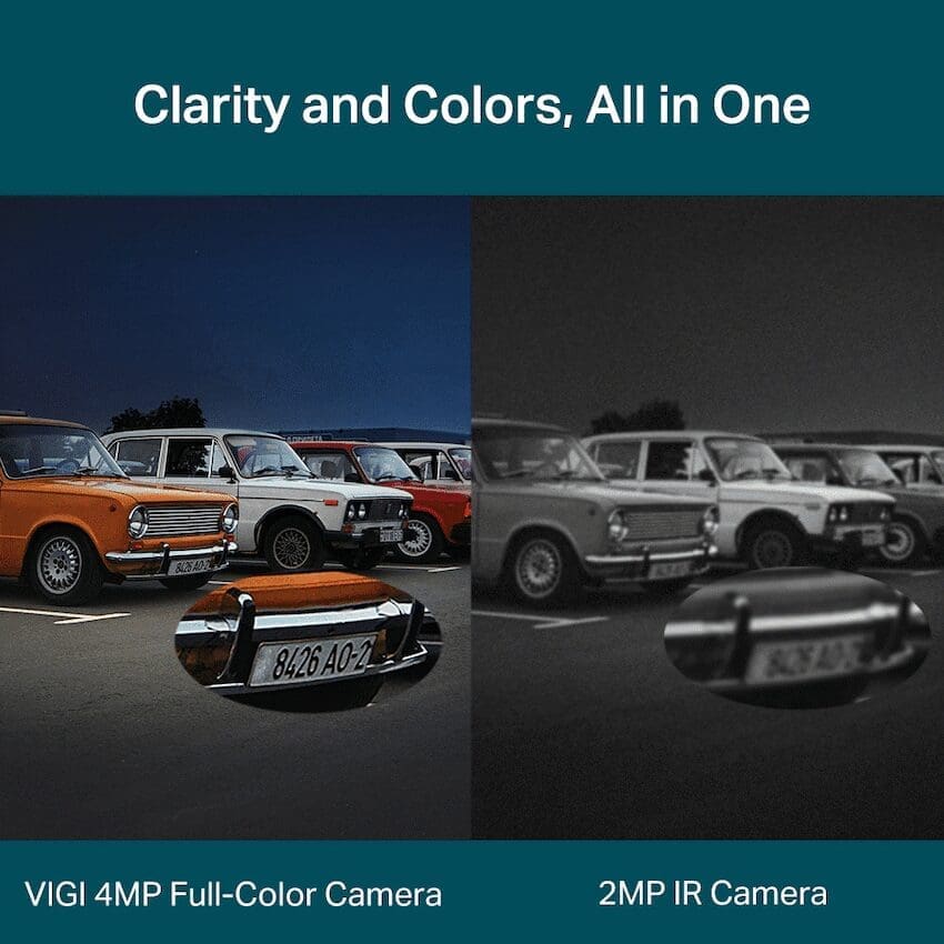VIGI - TP-Link Vigi C340 4MP 4mm Outdoor Full-Color Bullet Network Camera - Image 4
