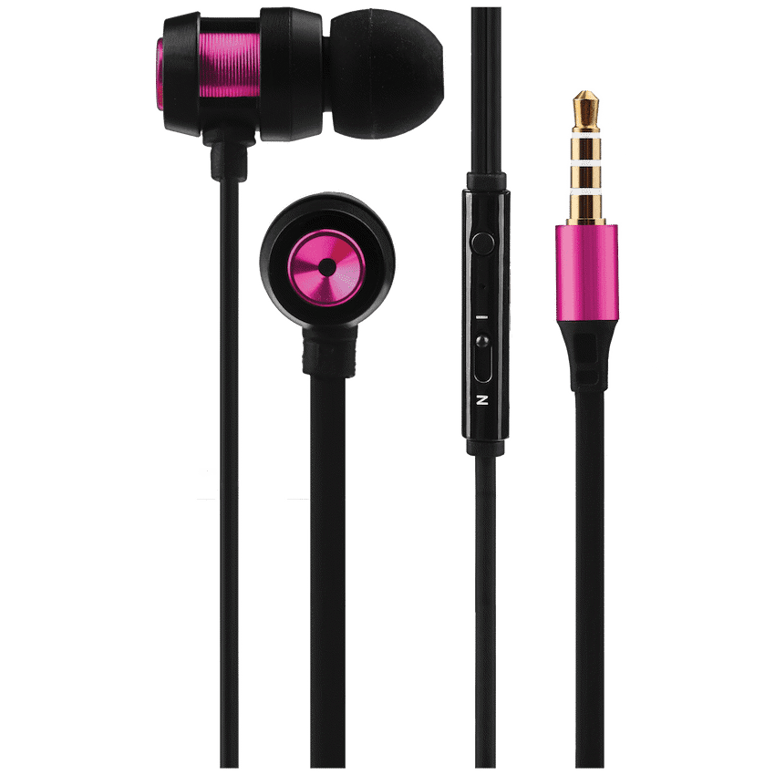 Volkano Alloy series metal earphone - Purple