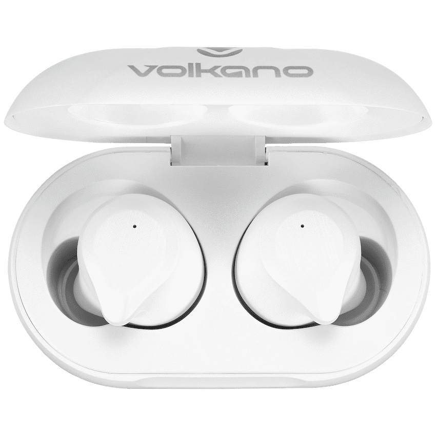 Volkano Scorpio Series True Wireless Earphones - White - Image 4