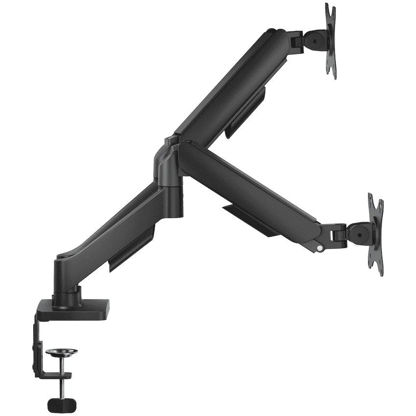 Volkano - Steel Series Full Motion Dual Monitor Desk Mount 17" - 32" - Image 2