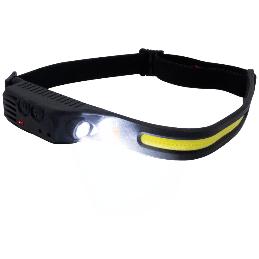 Rugged by Volkano 500lm COB Headlamp with Wave Sensor