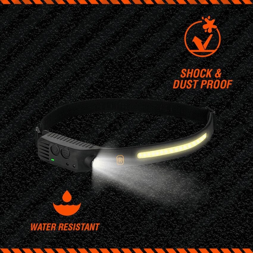 Rugged by Volkano 500lm COB Headlamp with Wave Sensor - Image 3