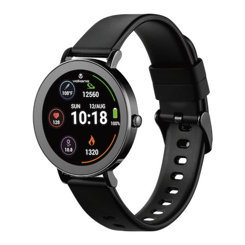 Volkano Aurora Series Ladies Smart Watch - Black - Image 4