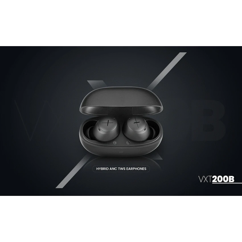 VolkanoX Volkano X VXT200B True Wireless Earphones with Hybrid Active Noise Cancelling - Image 3