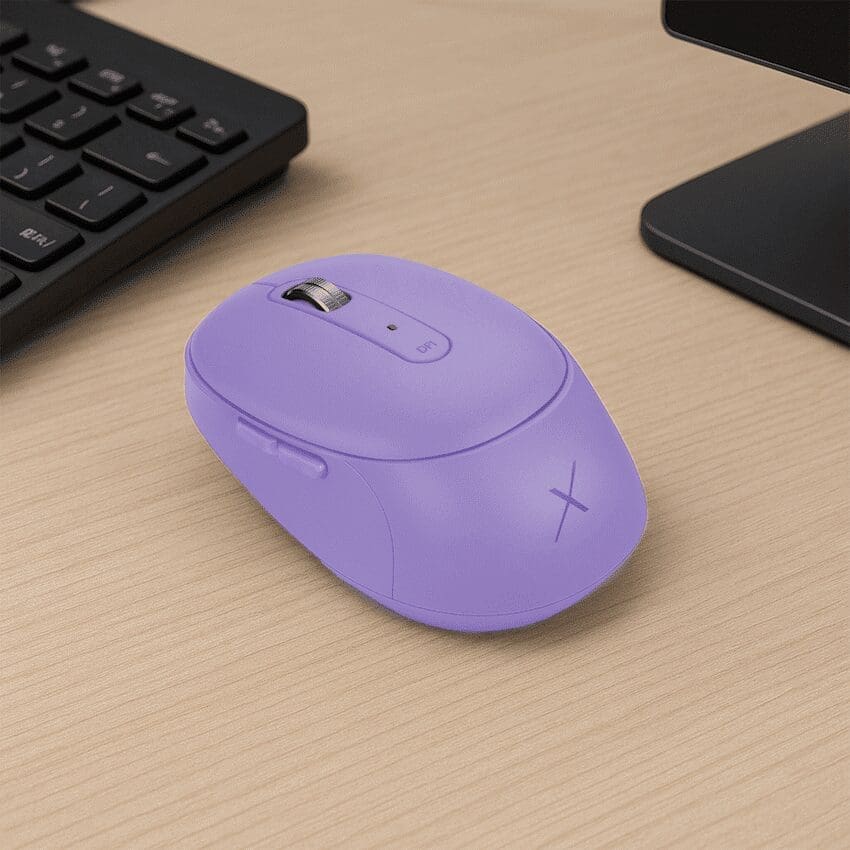 VolkanoX Crater Bluetooth Wireless Mouse - Purple - Image 2