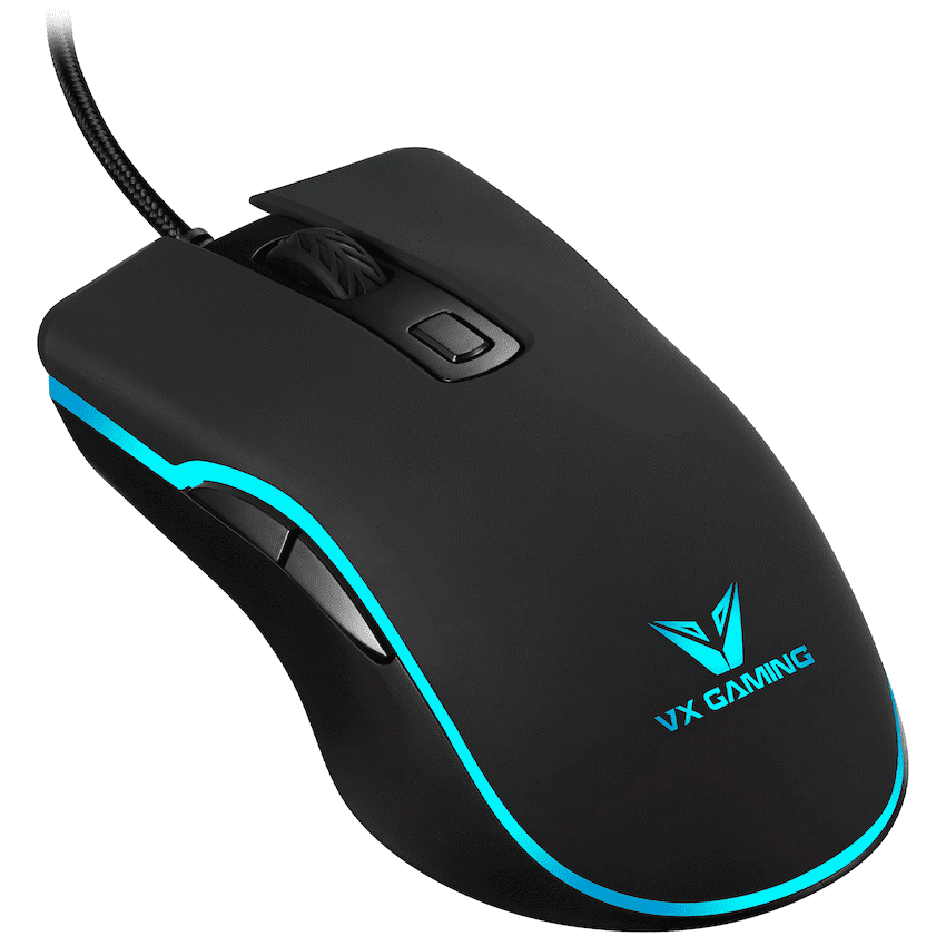 VX Gaming Hypnos Series Gaming Mouse with Rainbow Lighting - Image 4